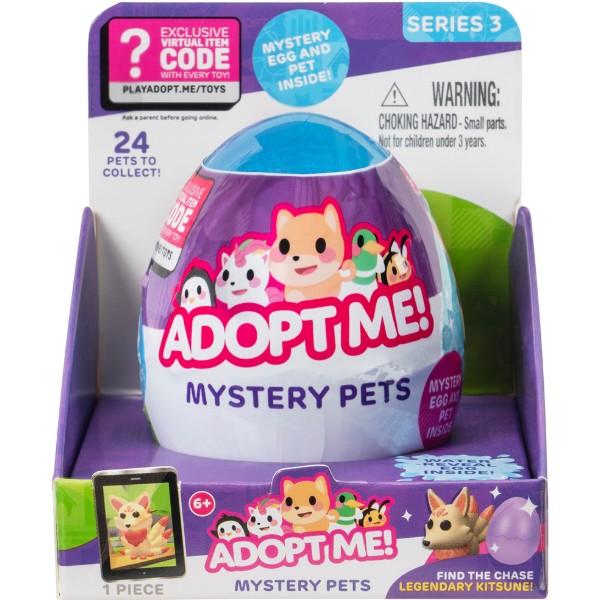 Фото - Ігрова фігурка-сюрприз Adopt Me! в яйцо ADOPT ME! S3 – СКАЗОЧНЫЕ ЖИВОТНЫЕ в ассортименте (AME0012)